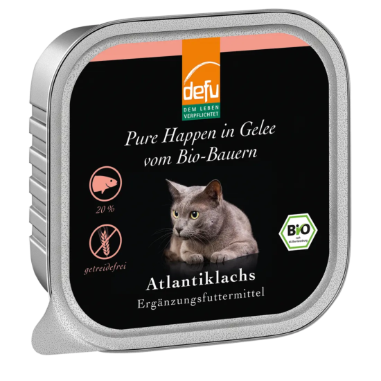 Katze: Atlantiklachs - Pure Happen in Gelee